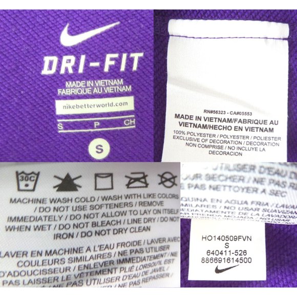 Nike | Dri-Fit Crew Neck Purple Sweatshirt (NWOT) - Picture 4 of 5